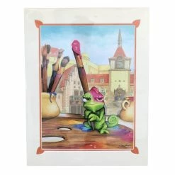 Disney Doug Bolly Art Print - A Brush With Greatness - Pascal