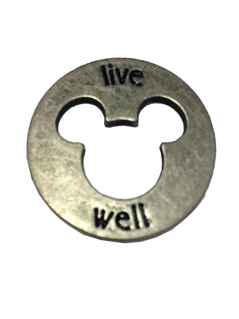 Disney Pocket Token Coin - Piece Of Magic - Live Well 3 Disney Pocket Token Coin - Piece Of Magic - Live Well