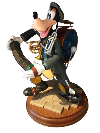 Disney Medium Figure Statue - Goofy As Bert 3 Disney Medium Figure Statue - Goofy As Bert