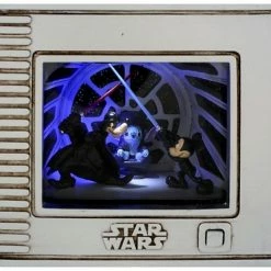 Disney Gallery Of Light - Star Wars - Jedi Mickey, Darth Goofy, Stitch