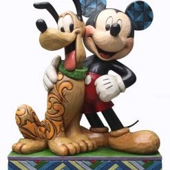 Disney Jim Shore Figurine - Mickey And Pluto - Best Pals