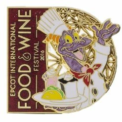 Disney Food And Wine Festival Pin - 2016 Chef Figment