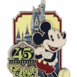 Disney Magic Kingdom Pin - 45th Anniversary - Mickey Mouse