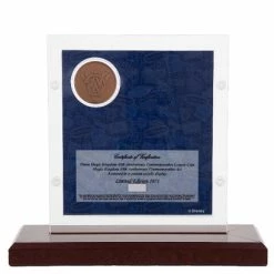 Disney Coin With Display - Magic Kingdom 45th Anniversary