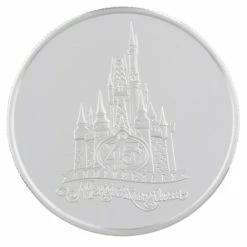 Disney Collectors Coin - Magic Kingdom 45th Anniversary