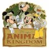 Disney Animal Kingdom Pin - Safari Fab 4 2 Disney Animal Kingdom Pin - Safari Fab 4 -Art Print Sales 400001175651