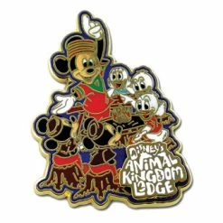 Disney Pin- Disney's Animal Kingdom Lodge - Fireside Pin