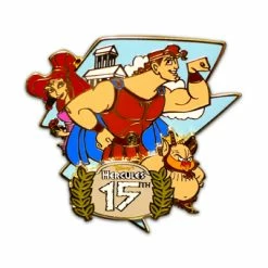 Disney Hercules Pin- 15th Anniversary - Limited Edition