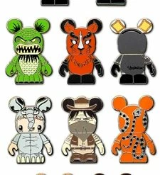 Disney Mystery Pin Set - Vinylmation - Urban #9 - 2 Random