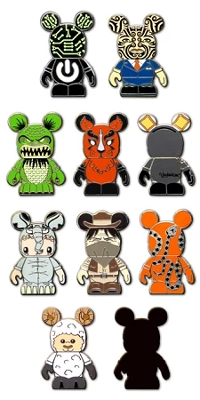 Disney Mystery Pin Set - Vinylmation - Urban #9 - 2 Random 3 Disney Mystery Pin Set - Vinylmation - Urban #9 - 2 Random