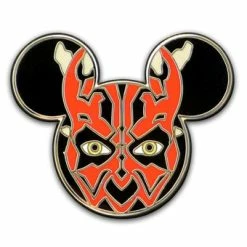 Disney Star Wars Pin - Mickey Mouse Icon - Darth Maul