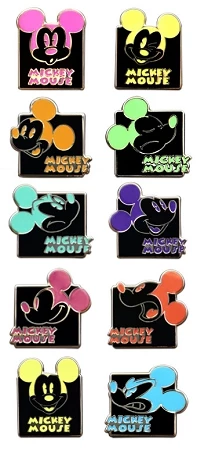 Disney Mystery Pouch Pin - Mickey Expression - 2 Random 3 Disney Mystery Pouch Pin - Mickey Expression - 2 Random