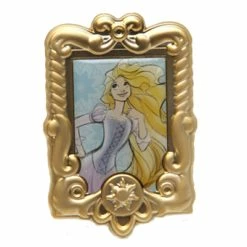 Disney Princess Pin - Rapunzel Watercolor Filigree