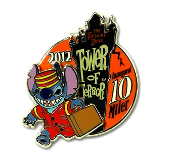 Disney Twilight Zone Pin - Tower Of Terror - 10 Miler - LE 3 Disney Twilight Zone Pin - Tower Of Terror - 10 Miler - LE