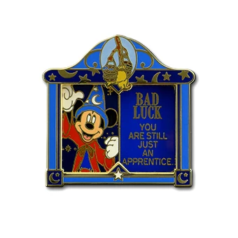 Disney Good Luck, Bad Luck Pin - January - Mickey Mouse - Limited Edition 3 Disney Good Luck, Bad Luck Pin - January - Mickey Mouse - Limited Edition