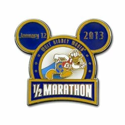Disney Marathon Pin - 2013 Donald Half Marathon