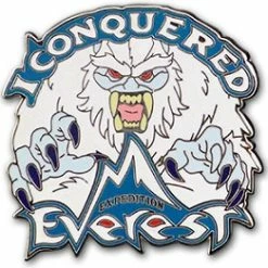 Disney Expedition Everest Pin - I Conquered Everest - Yeti