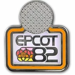 Disney Epcot Pin - Epcot Retro Logo 1982