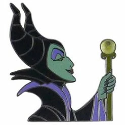 Disney Stone Pin - Maleficent