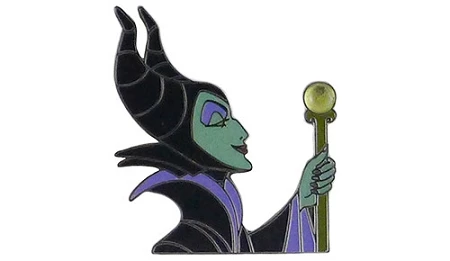 Disney Stone Pin - Maleficent 3 Disney Stone Pin - Maleficent