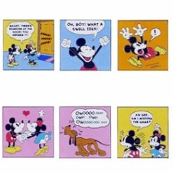 Disney Mystery Pin Set - Mickey Mouse Comic Strip - 2 Random