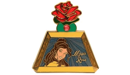 Disney Eau De Magique Pin - Perfume Bottle - Belle - April 3 Disney Eau De Magique Pin - Perfume Bottle - Belle - April