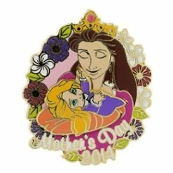 Disney Mother's Day Pin - 2014 – Queen And Baby Rapunzel