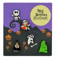Disney Booster Pin Set - Nightmare Before Christmas - Itty Bitties