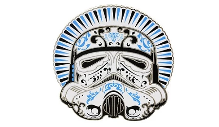 Disney Star Wars Pin - Star Wars Stormtrooper Helmet 3 Disney Star Wars Pin - Star Wars Stormtrooper Helmet