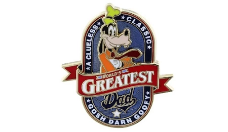 Disney Father's Day Pin - Goofy - World's Greatest Dad 3 Disney Father's Day Pin - Goofy - World's Greatest Dad