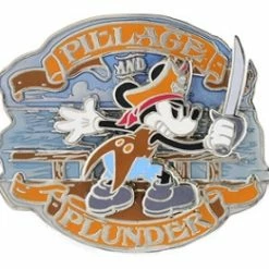 Disney Mickey Mouse Pin - Mickey Mouse Pillage And Plunder