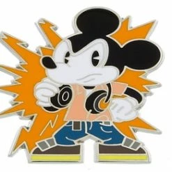 Disney Mickey Mouse Pin - Headphones Mickey