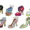 Disney Princess Shoes Pin Set - Divas Shoes Mini-Pin Set - 7 Pins