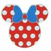 Disney Minnie Mouse Pin - Minnie With Blue Bow