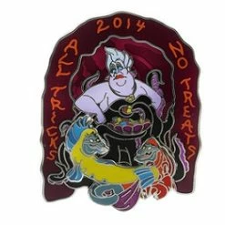 Disney Villains Pin - All Tricks, No Treats - Ursula