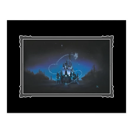 Disney Art Print - Cinderella Castle - 40 Magical Years 3 Disney Art Print - Cinderella Castle - 40 Magical Years