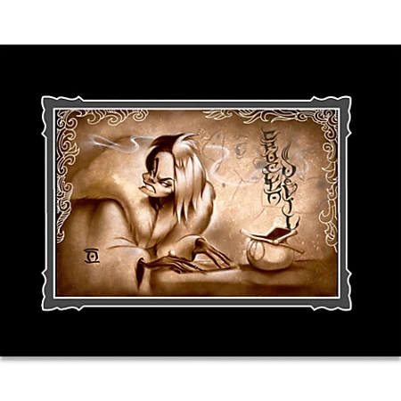 Disney Art Print - Cruella De Vil - Name Your Price 3 Disney Art Print - Cruella De Vil - Name Your Price