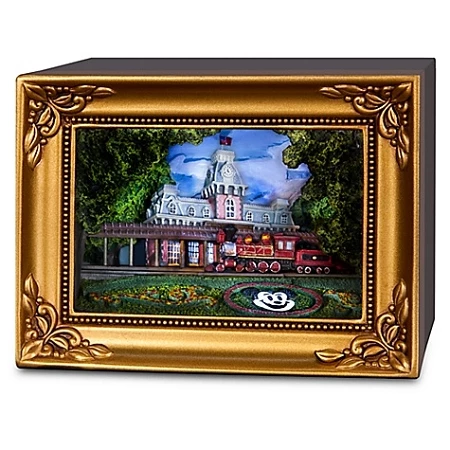 Disney Gallery Of Light - Main Street Train Station By Olszewski 3 Disney Gallery Of Light - Main Street Train Station By Olszewski