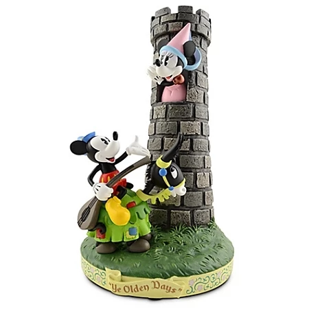 Disney Medium Figure - Ye Olden Days - Minnie And Mickey Mouse 3 Disney Medium Figure - Ye Olden Days - Minnie And Mickey Mouse