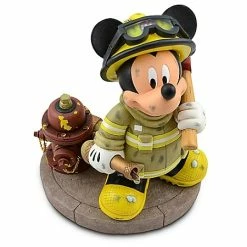 Disney Medium Figure Statue - Fireman - Mickey Mouse