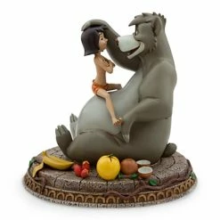 Disney Medium Figure Statue - Mowgli And Baloo - The Jungle Book