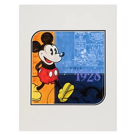 Disney Art Print - Mickey Mouse 1928 - By Costa Alavezos 3 Disney Art Print - Mickey Mouse 1928 - By Costa Alavezos