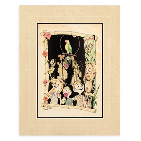 Disney Art Print - The Enchanted Tiki Room By Brian Crosby 3 Disney Art Print - The Enchanted Tiki Room By Brian Crosby
