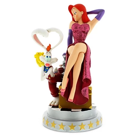 Disney Medium Figure Statue - Jessica And Roger Rabbit 3 Disney Medium Figure Statue - Jessica And Roger Rabbit