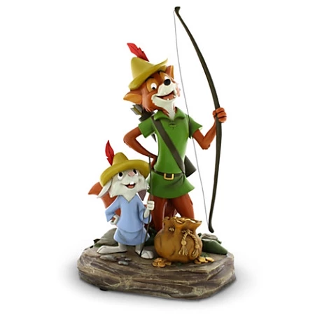Disney Medium Figure Statue - Robin Hood And Skippy 3 Disney Medium Figure Statue - Robin Hood And Skippy