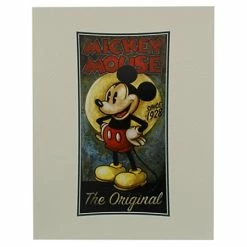 Disney Art Print - Mickey Mouse ''Pie Eyed Mickey The Original''