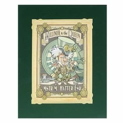 Disney Art Print - Mad Hatter - M. Hatter Milliner To The Queen