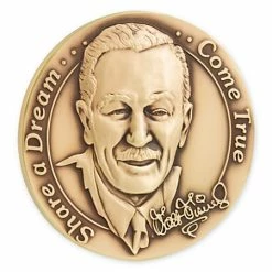 Disney Medallion - Walt Disney - Disney Parks - Limited Edition