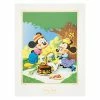 Disney Story Book Deluxe Art Print - Mickey & Minnie Picnic -Art Print Sales 7509055890296