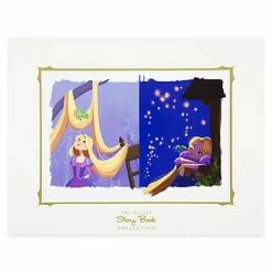 Disney Story Book Deluxe Art Print - Rapunzel